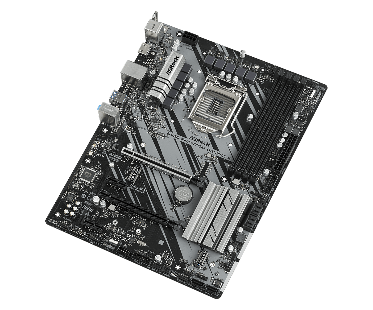 Asrock B460 Phantom Gaming 4 Motherboard Specifications On MotherboardDB